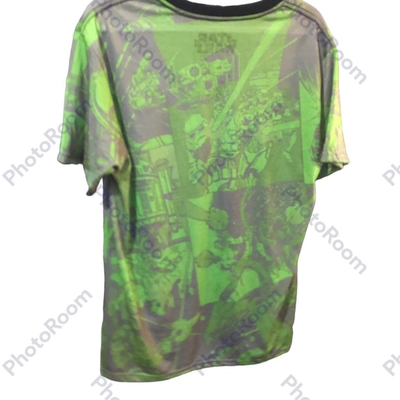 Star Wars Boba Fett All over Print T-Shirt Large - Picture 2 of 9